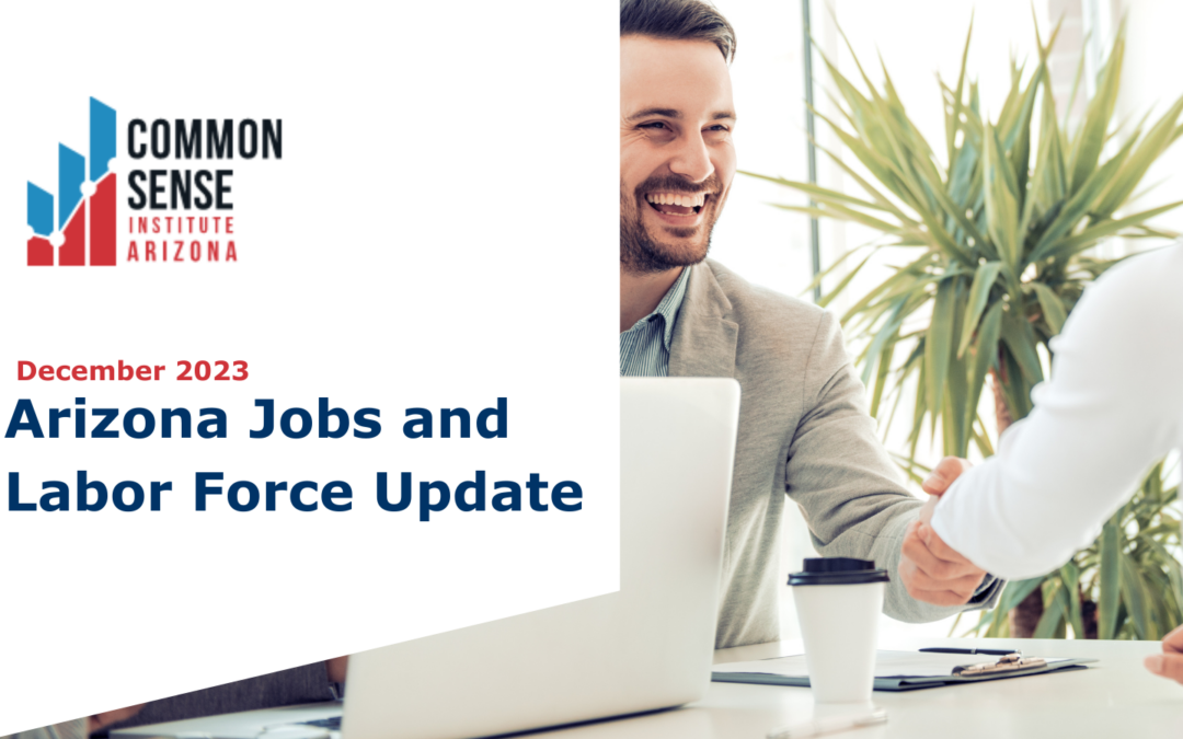December Arizona Jobs and Labor Force Update